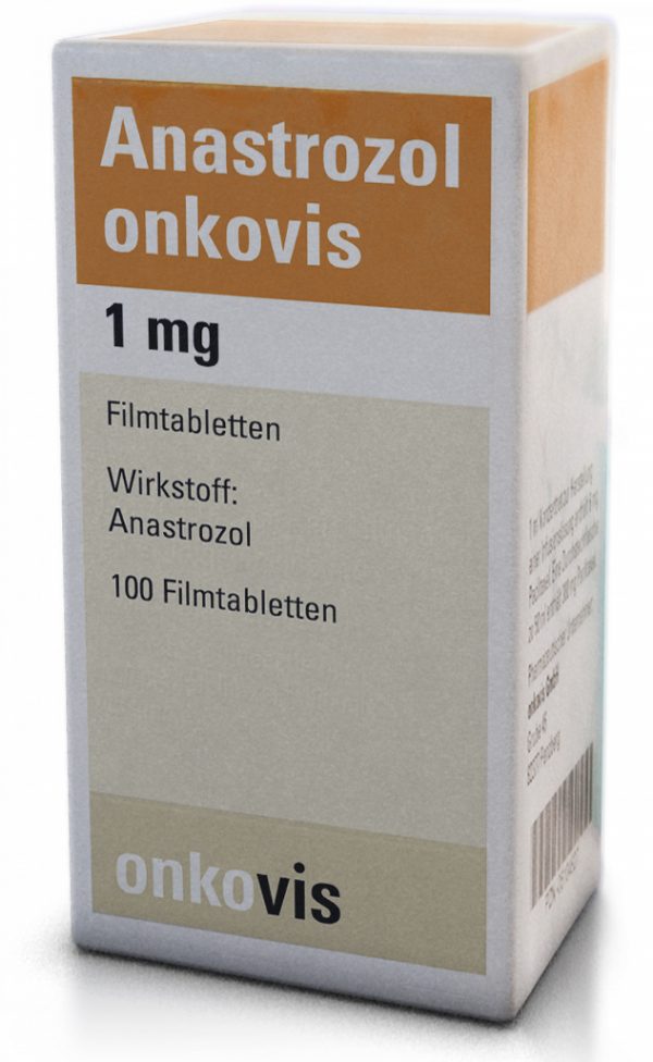 Anastrozol onkovis 1 mg Filmtabletten